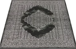 Webteppich Salsa schwarz B/L: ca. 80x150 cm