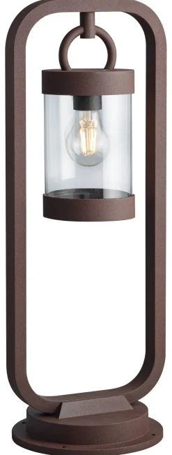 Wegeleuchte 50460124 klar rostfarbig B/H/T: ca. 23x60x21 cm