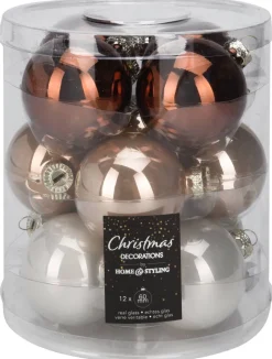 Weihnachtskugel gold D: ca. 6 cm