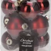 Weihnachtskugel rot