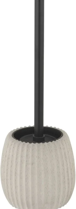 WENKO WC-Garnitur Torretta sand hellgrau Steingut