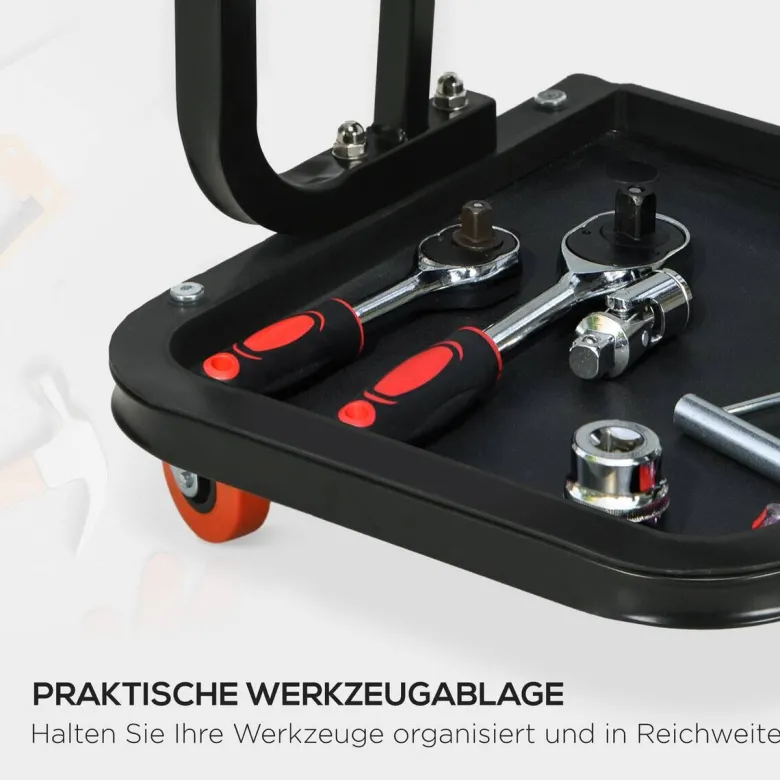 Werkstatthocker rot B/H/L: ca. 35x37x38 cm
