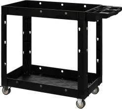 Werkstattwagen schwarz B/H/L: ca. 43,5x84,5x102,6 cm