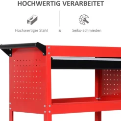 Werkstatt-Zubehör schwarz B/H/L: ca. 35x82x76 cm