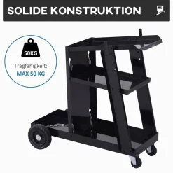 Werkstatt-Zubehör schwarz B/H/L: ca. 39x71x70 cm