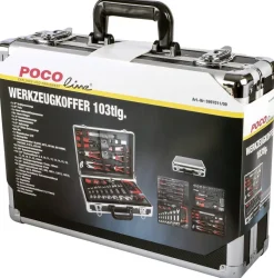 Werkzeugkoffer B/H/T: ca. 43x13x32 cm 103 tlg.