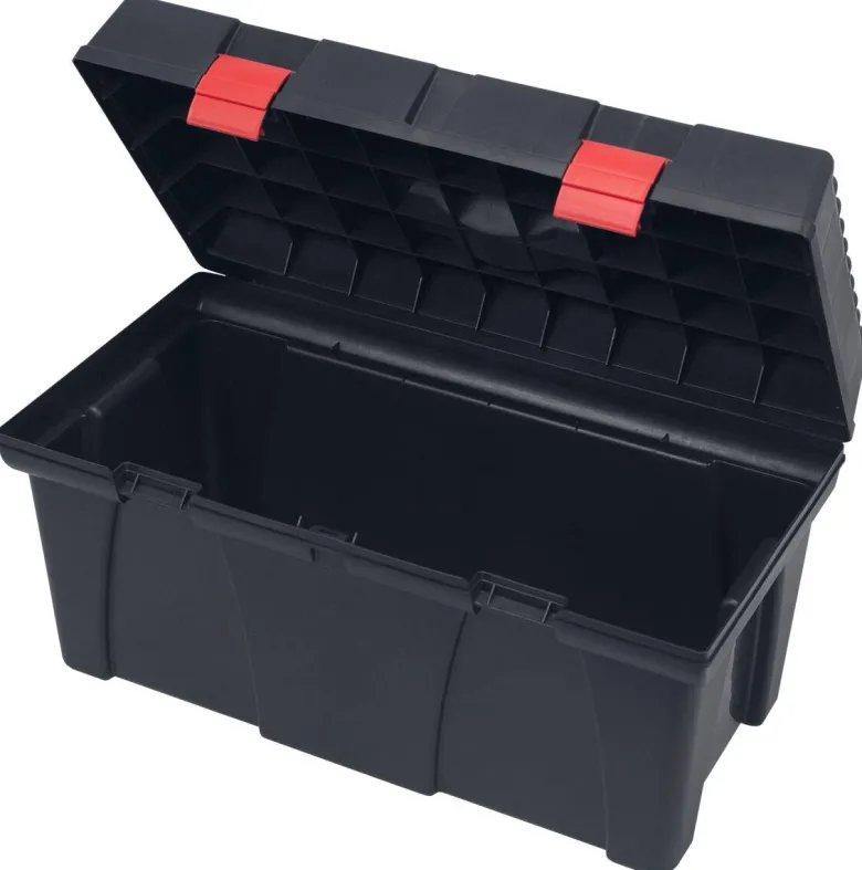 Werkzeugkoffer schwarz B/H/L: ca. 31,6x59,5x33,7 cm