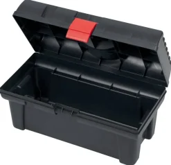 Werkzeugkoffer schwarz B/H/L: ca. 22,6x20x41,5 cm