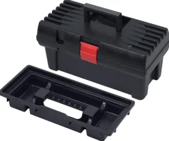 Werkzeugkoffer schwarz B/H/L: ca. 22,6x20x41,5 cm