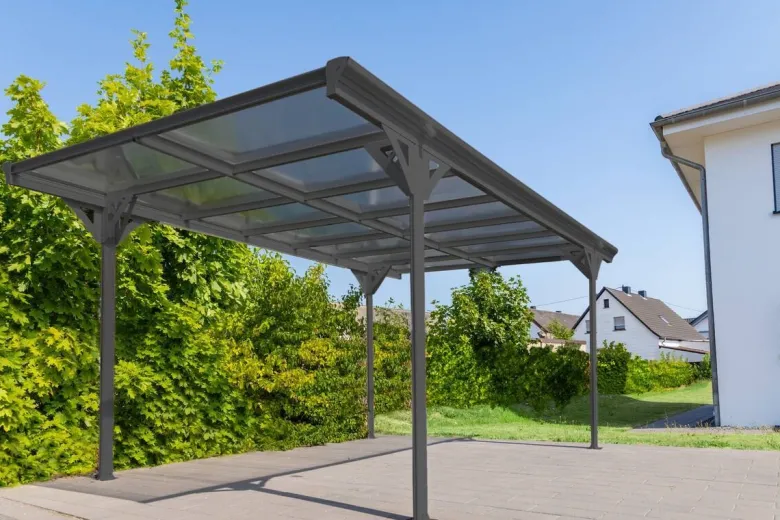 Westmann Carport 15m² B/H/L: ca. 305x232x503 cm