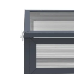 Westmann Frühbeetaufsatz Tega grau B/H/L: ca. 100x36x50 cm