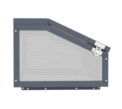 Westmann Frühbeetaufsatz Tega grau B/H/L: ca. 100x36x50 cm