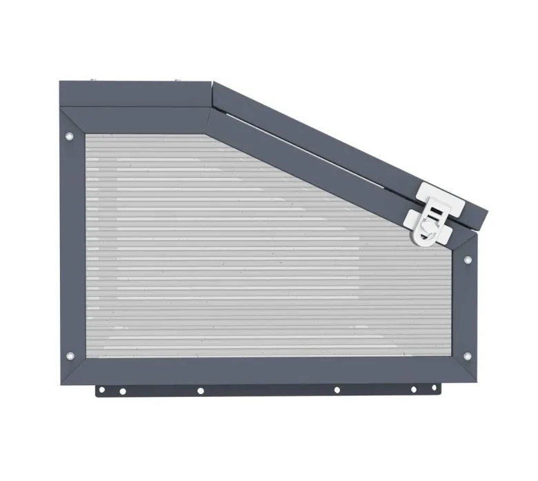Westmann Frühbeetaufsatz Tega grau B/H/L: ca. 100x36x50 cm