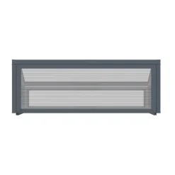 Westmann Frühbeetaufsatz Tega grau B/H/L: ca. 100x36x50 cm