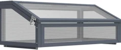 Westmann Frühbeetaufsatz Tega grau B/H/L: ca. 100x36x50 cm