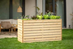Westmann Hochbeet Fichte XL natur Fichte B/H/L: ca. 70x90x160 cm