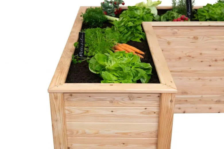 Westmann Hochbeet Klassik L natur Holz B/H/L: ca. 170x84x1705 cm