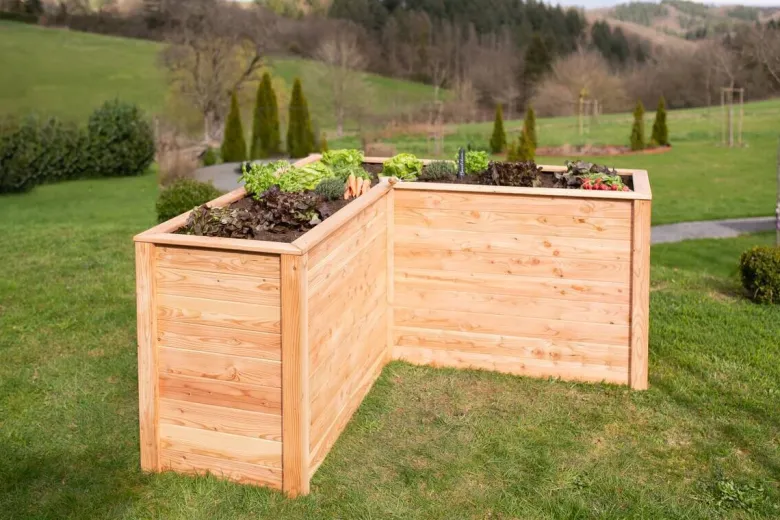 Westmann Hochbeet Klassik L natur Holz B/H/L: ca. 170x84x1705 cm