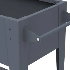 Westmann Hochbeet Mobila anthrazit Stahl B/H/L: ca. 93x80x50 cm
