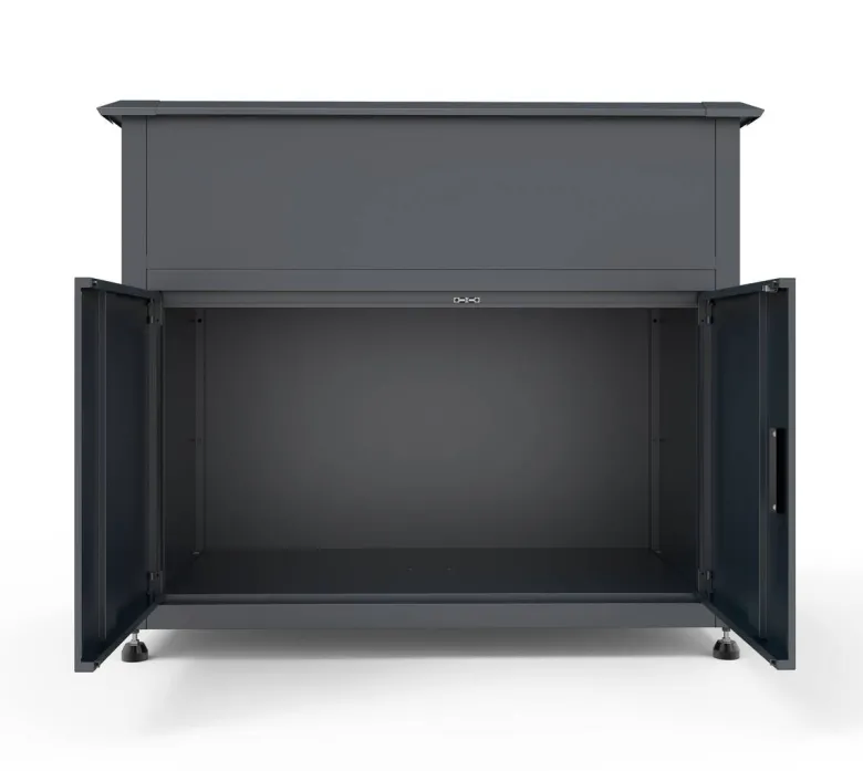Westmann Hochbeet Plexa anthrazit Metall B/H/L: ca. 100x85x50 cm