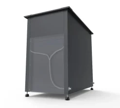Westmann Hochbeet Plexa anthrazit Stahl B/H/L: ca. 100x120x50 cm