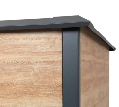 Westmann Hochbeet Primus Holzoptik Stahl B/H/L: ca. 100x113x50 cm