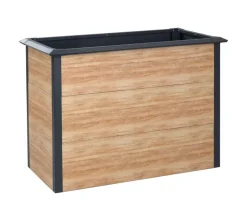 Westmann Hochbeet Primus Holzoptik Stahl B/H/L: ca. 100x113x50 cm