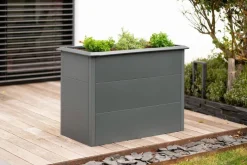 Westmann Hochbeet Primus M anthrazit Metall B/H/T: ca. 100x77x50 cm