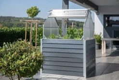 Westmann Hochbeet Store & Grow anthrazit Metall B/H/L: ca. 120x169x120 cm