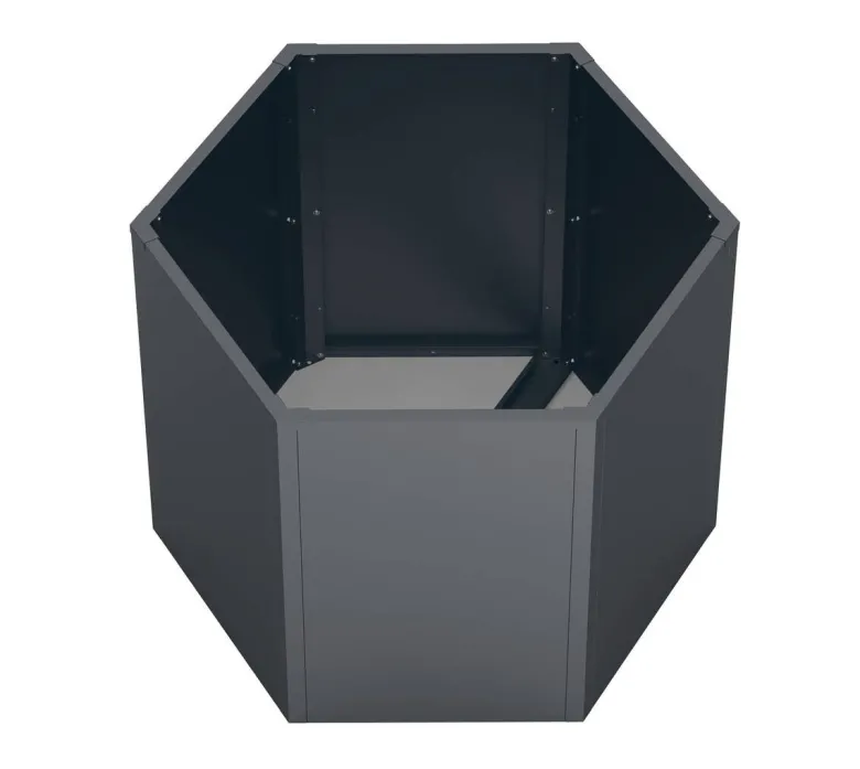 Westmann Hochbeet Varia anthrazit Metall B/H/L: ca. 100x77x100 cm