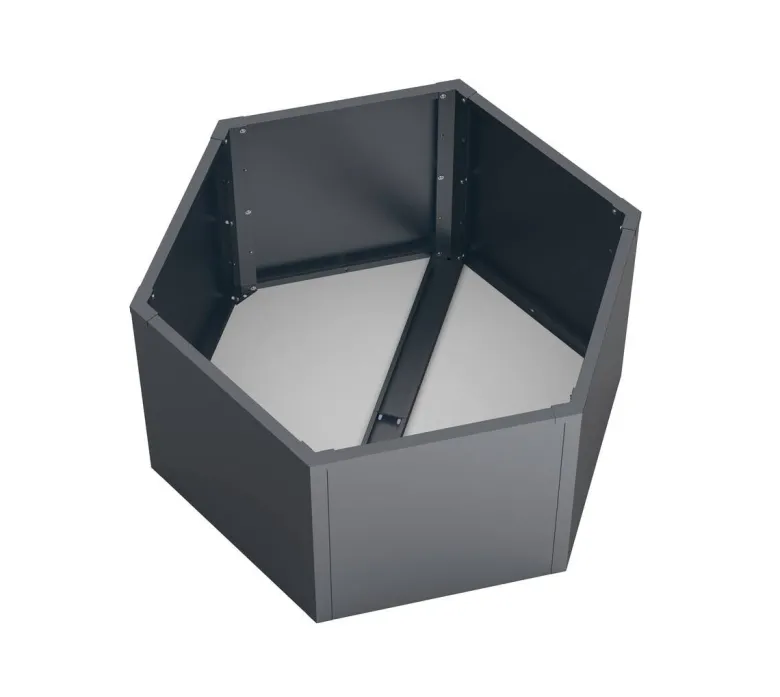Westmann Hochbeet Varia anthrazit Metall B/H/L: ca. 100x52x100 cm