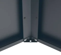 Westmann Hochbeet Varia anthrazit Metall B/H/L: ca. 100x52x100 cm
