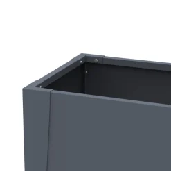 Westmann Hochbeet Vedura anthrazit Stahl B/H/L: ca. 100x80x30 cm