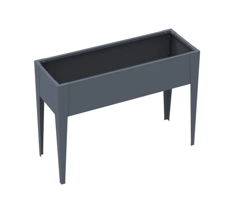 Westmann Hochbeet Vedura anthrazit Stahl B/H/L: ca. 100x80x30 cm