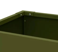 Westmann Hochbeet Vedura olive Stahl B/H/L: ca. 74x80x40 cm