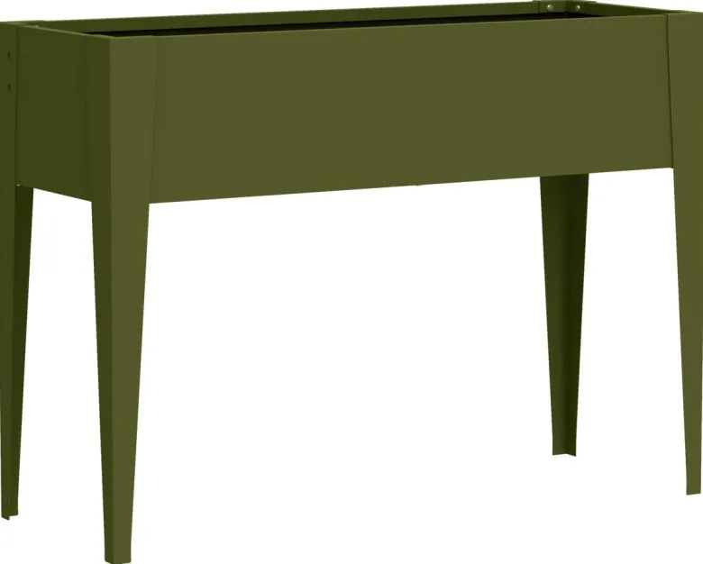 Westmann Hochbeet Vedura olive Stahl B/H/L: ca. 100x80x30 cm