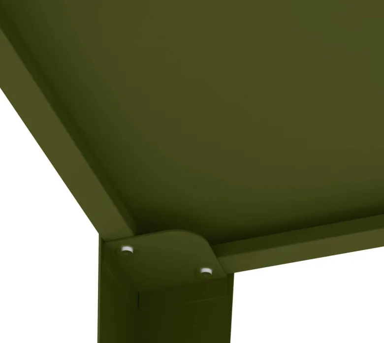 Westmann Hochbeet Vedura olive Stahl B/H/L: ca. 100x80x30 cm