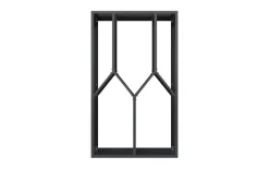 Westmann Kaminholzregal Castra anthrazit B/H/L: ca. 95x160x50 cm