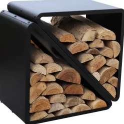 Westmann Kaminholzregal schwarz B/H: ca. 36x56 cm
