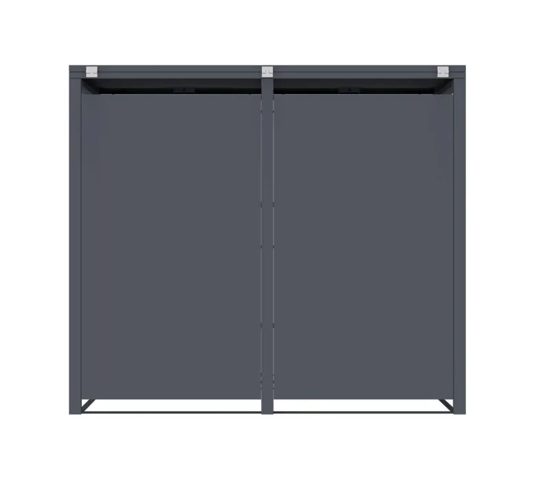 Westmann Mülltonnenbox Pedura anthrazit B/H/L: ca. 132x116x80 cm