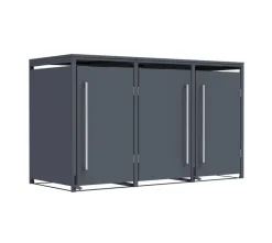 Westmann Mülltonnenbox Pedura anthrazit B/H/L: ca. 199x116x80 cm