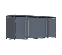 Westmann Mülltonnenbox Pedura anthrazit B/H/L: ca. 265x116x80 cm