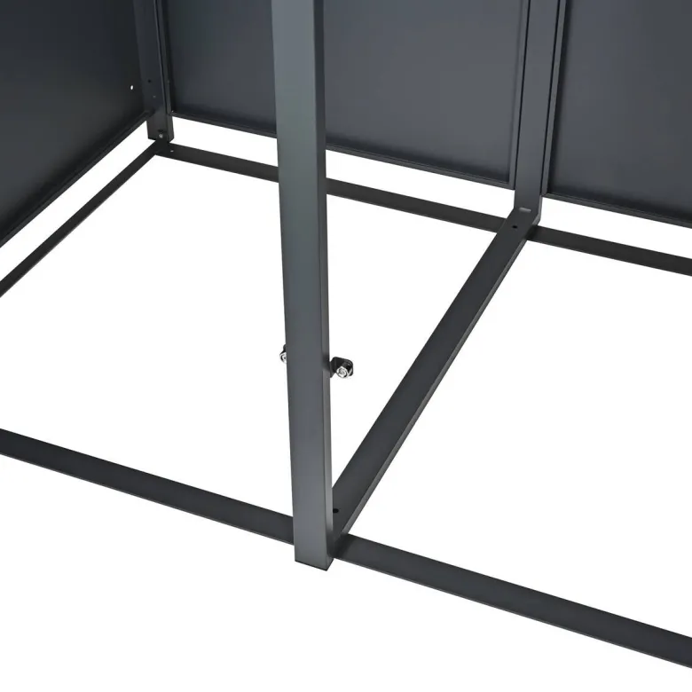 Westmann Mülltonnenbox Varius Holzoptik B/H/L: ca. 132x116x80 cm