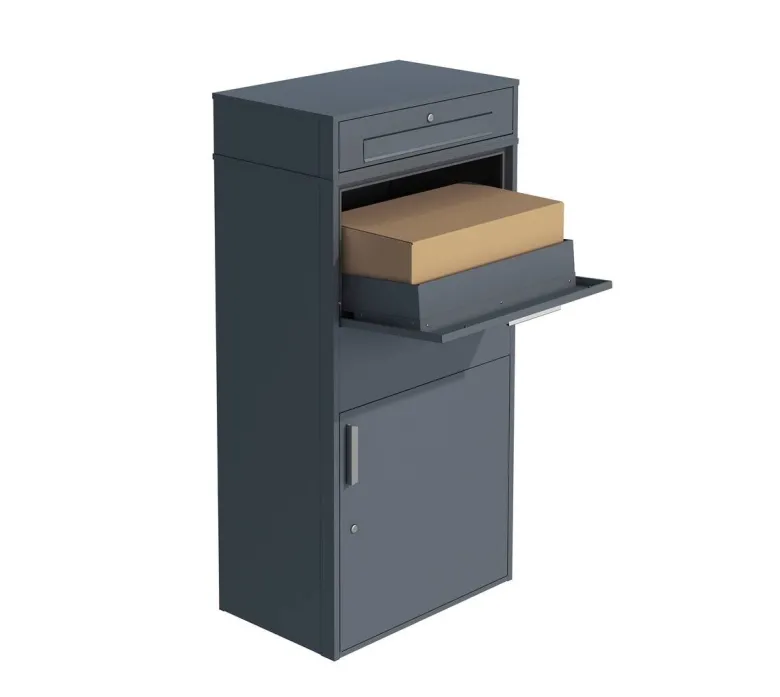 Westmann Paketbox Pavo anthrazit B/H/L: ca. 72x128x45 cm