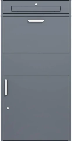Westmann Paketbox Pavo anthrazit B/H/L: ca. 72x128x45 cm