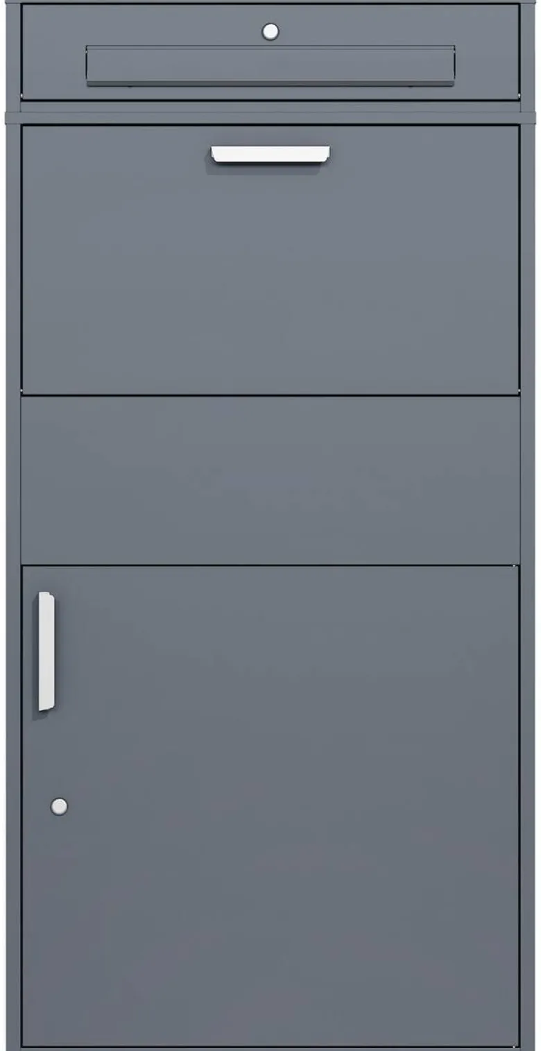 Westmann Paketbox Pavo anthrazit B/H/L: ca. 72x128x45 cm