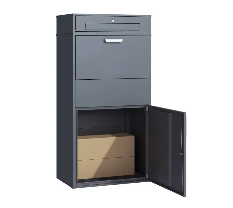 Westmann Paketbox Pavo anthrazit B/H/L: ca. 72x128x45 cm