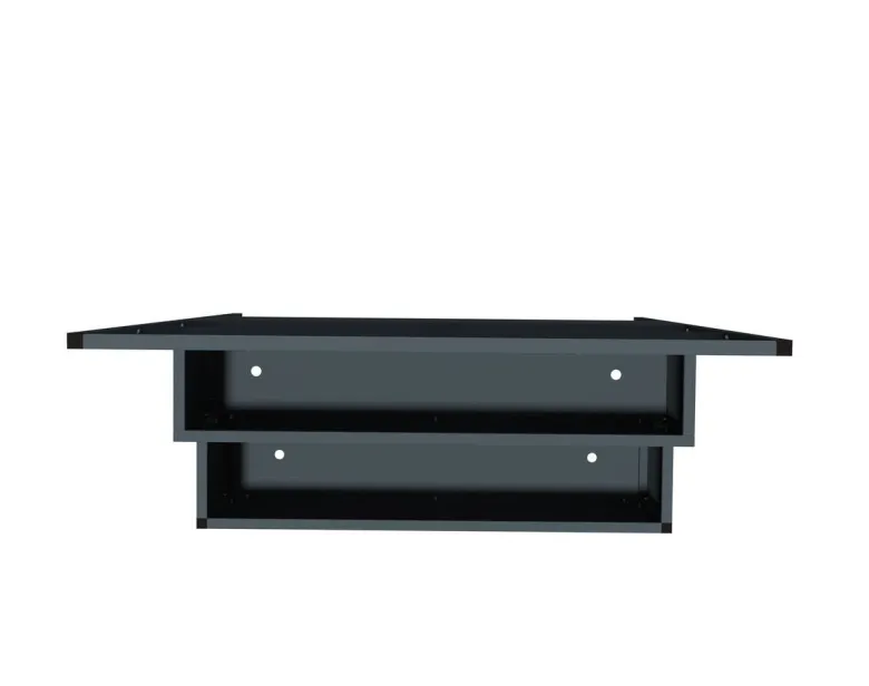 Westmann Pflanzkasten Dekora anthrazit Stahl B/H/L: ca. 90x120x40 cm