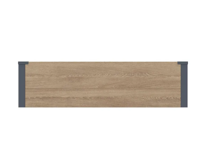 Westmann Pflanzkasten Talus Holzoptik Metall B/H/L: ca. 100x27x25 cm