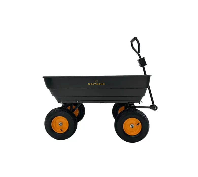 Westmann Schubkarre Prakta schwarz B/H/L: ca. 59,5x105x119 cm
